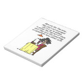 Männer und feiner Wein-Spaß Notizblock (Rotiert)