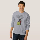 Männer und FIne Spaß Sweatshirt (Vorne ganz)