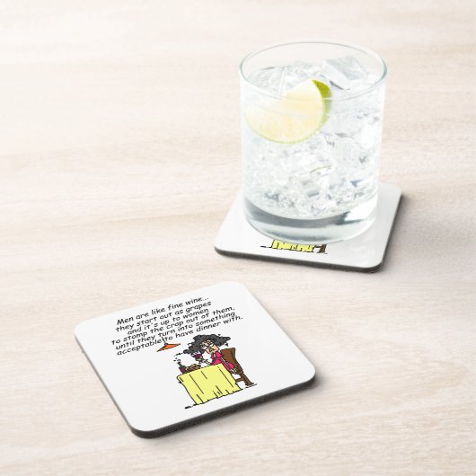 Männer und FIne Spaß Untersetzer (Rechte Seite)