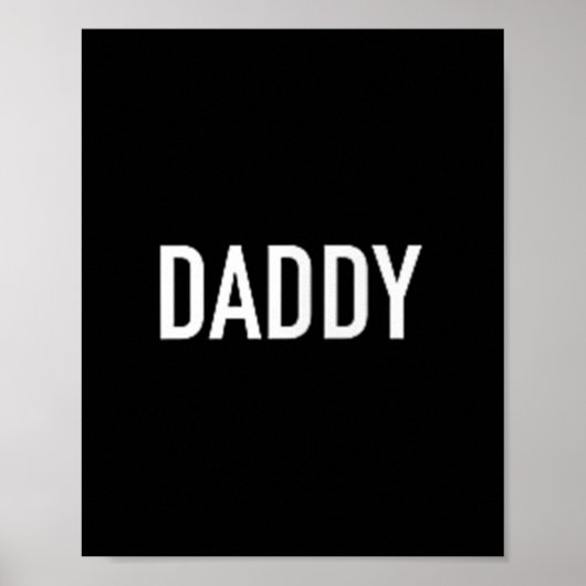 Männer und Frauen Daddy Funny für Väter Poster (Vorne)