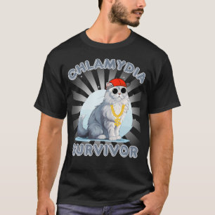 Männer und Frauen Spaß Katzenmuschel Chlamydia Sur T-Shirt