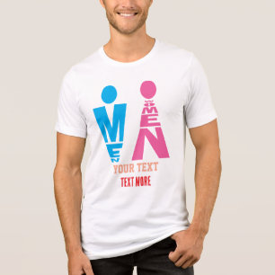 Männer- und Frauentypografie-Icon-Design – Fettros Tri-Blend Shirt