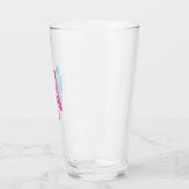 Männer- und Frauentypografie-Icon-Design Glas (Links)
