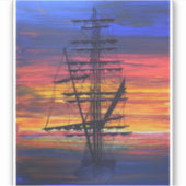 Männer und Pilger Aufkleber (Vorderseite)