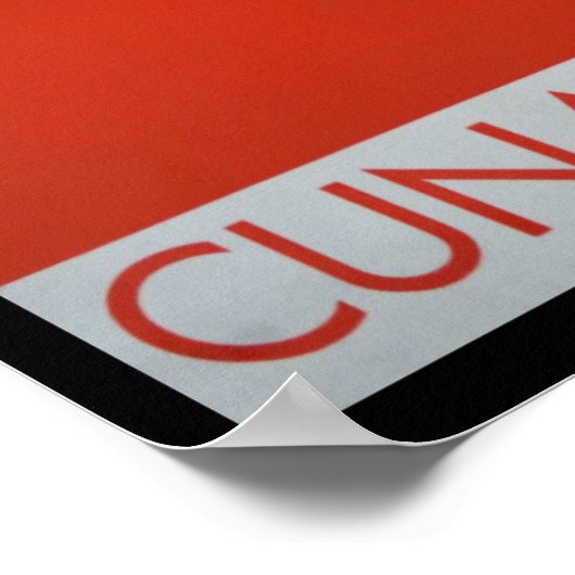 Männer und Schiffe Queen Mary Poster (Ecke)