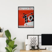 Männer und Schiffe Queen Mary Poster (Heimbüro)