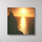 Männer und Sun Leinwand (Vorderseite)