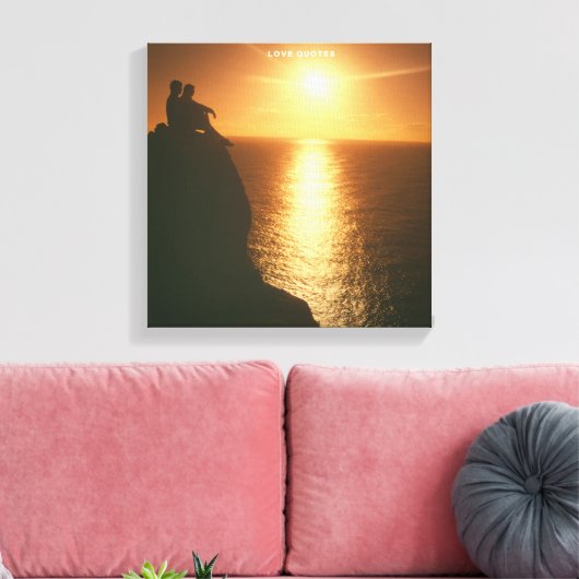 Männer und Sun Leinwand (Insitu (Wohnzimmer))