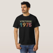 Männer/Unisex "Vintag 1975" T-Shirt (Vorne ganz)