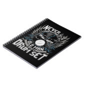 Männer unterschätzen nie einen alten Mann mit eine Notizblock (Linke Seite)