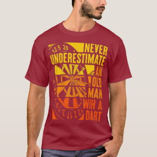 Männer Unterschätzen niemals einen alten Mann mit  T-Shirt