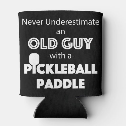 Männer unterschätzen niemals einen alten Typ mit e Dosenkühler (Rückseite)