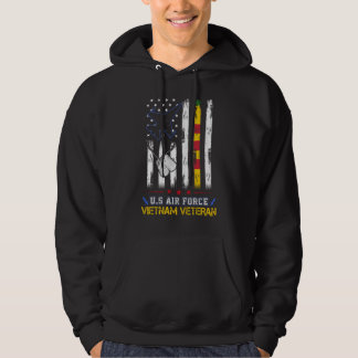 Männer US Air Force Vietnam Veteran, USAF Veteran Hoodie