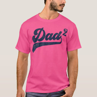 Männer Vater2 Vater Geschenke zum Quadrat Vater vo T-Shirt