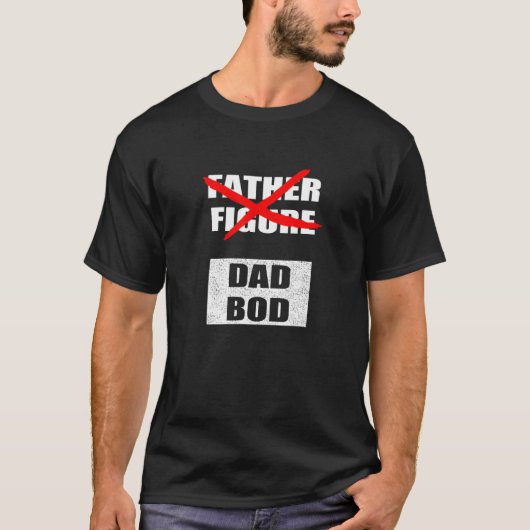 Männer-Vater-Abbildung Vater-Bod T-Shirt (Vorderseite)