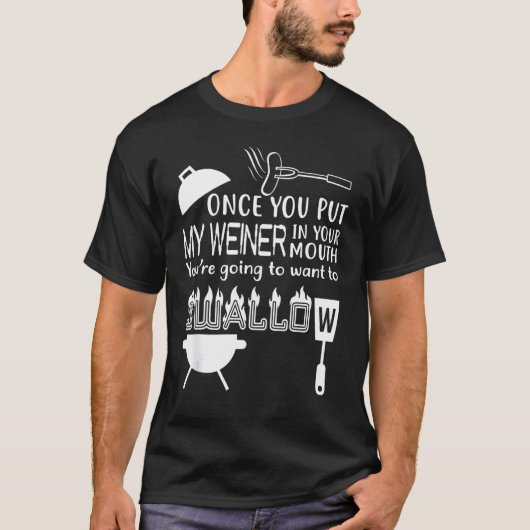Männer Väter Hot Dog Würstchen Weiner für Männer T-Shirt (Vorderseite)