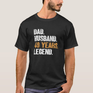 Männer Vater Mann 40 Jahre Legende - Geburtstag 40 T-Shirt