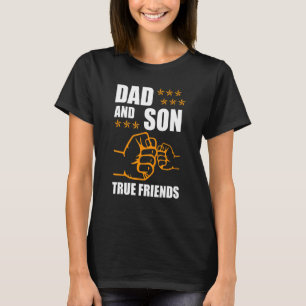 Männer Vater und Sohn Freundschaft für die Ewigkei T-Shirt