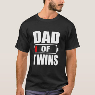 Männer Vater von zwei Tochter Sons Vater Tag T-Shirt