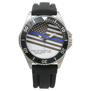 *~* Männer verdünnen des Blue Armbanduhr