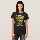 Männer verlass dich nicht mit einem Baggerfahrer T-Shirt (Vorne ganz)