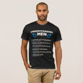 Männer verstehen T-Shirt (Vorne ganz)