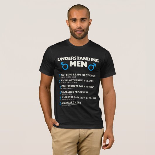 Männer verstehen T-Shirt (Vorne ganz)