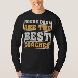 Männer Vintag Bonus Vater sind die besten Coaches T-Shirt
