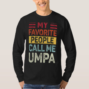 Männer Vintag meine Lieblingsmenschen nennen mich  T-Shirt