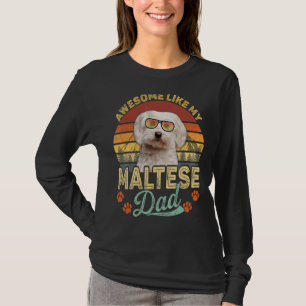 Männer Vintag Phantastisch wie mein maltesischer V T-Shirt
