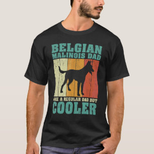 Männer Vintager belgischer Malinois-Vater wie ein T-Shirt