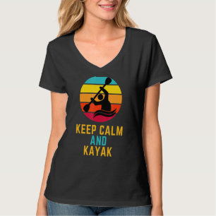 Männer Vintager Sonnenuntergang Behielt Ruhe und K T-Shirt