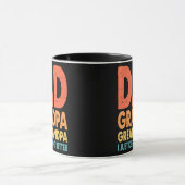 Männer Vintager Vater Großvater I Tasse (Zentrum)