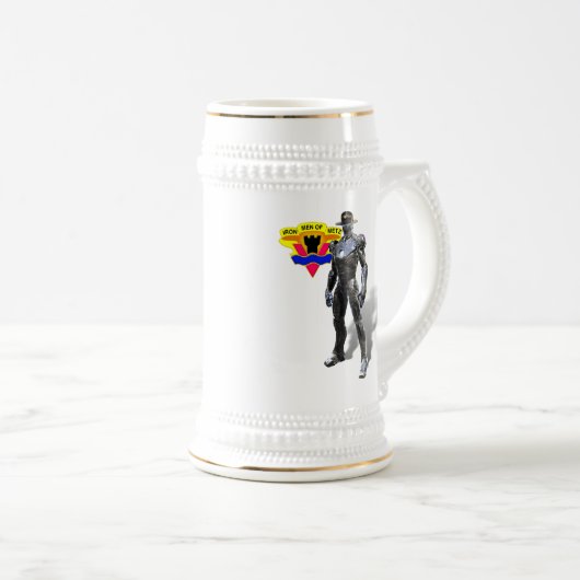 Männer von Metz-Tasse… Bierglas (VorderseiteRechts)