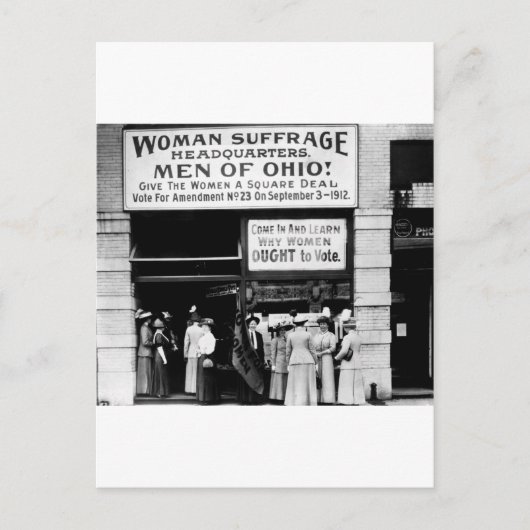 Männer von Ohio! : 1912 Postkarte (Vorderseite)