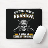 Männer waren ein Pionier bevor Opa stolz Mousepad (Mit Mouse)