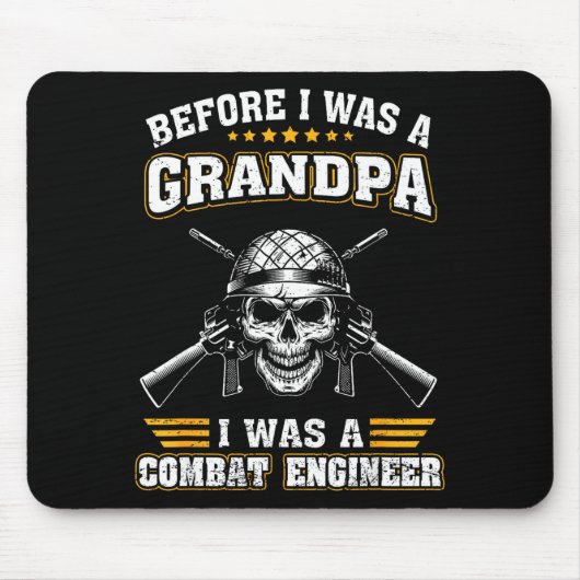 Männer waren ein Pionier bevor Opa stolz Mousepad (Vorne)