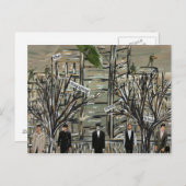 Männer wechseln postkarte (Vorne/Hinten)