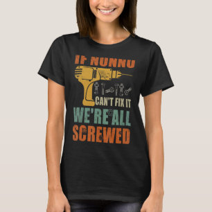 Männer, wenn Nonno es nicht reparieren kann, sind T-Shirt