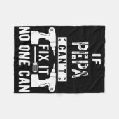 Männer, wenn Pepa es nicht reparieren kann, kann e Fleecedecke (Vorderseite (Horizontal))