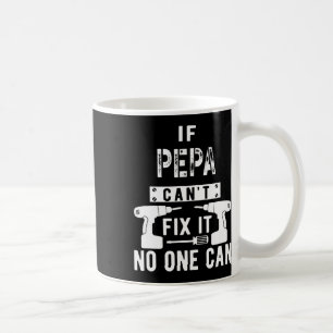 Männer, wenn Pepa es nicht reparieren kann, kann e Kaffeetasse