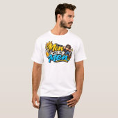 Männer werden Männer sein – Lustiges Meme-Design T-Shirt (Vorne ganz)