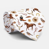 Männer-Western-Themenpferde Krawatte (Gerollt)