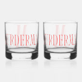 Männer Whiskyglas (Rückseite)