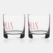 Männer Whiskyglas (Rechts)