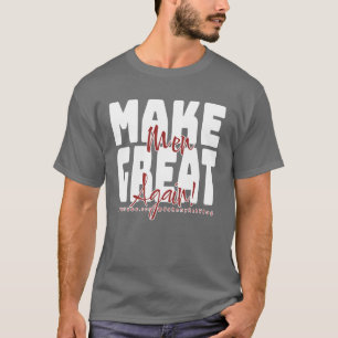 Männer wieder großartig machen - Johnny Reb Vlog M T-Shirt