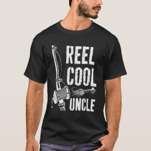 Männer Wirklich Cooler Onkel Angeln Vatertag T-Shirt