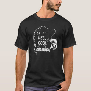 Männer Wirklich Cooler Opa Fly-Fischen Zander Ange T-Shirt