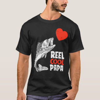 Männer Wirklich Cooler Papa Valentinstag Angel Her T-Shirt