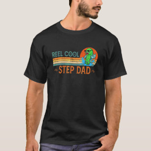 Männer Wirklich Cooler Stiefvater Fischer Stiefvat T-Shirt